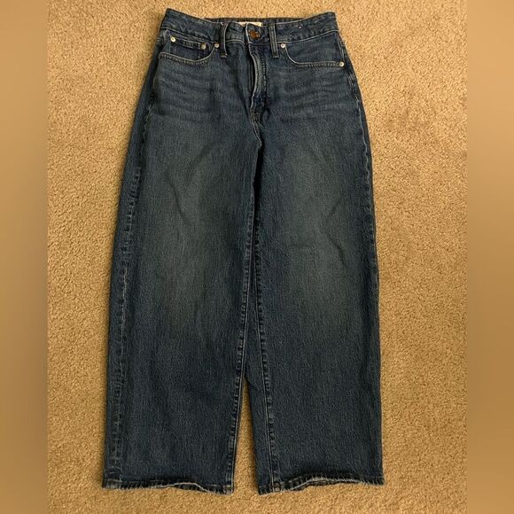 Madewell “Curvy Perfect Vintage Wide-Leg” Jeans - Picture 2 of 6